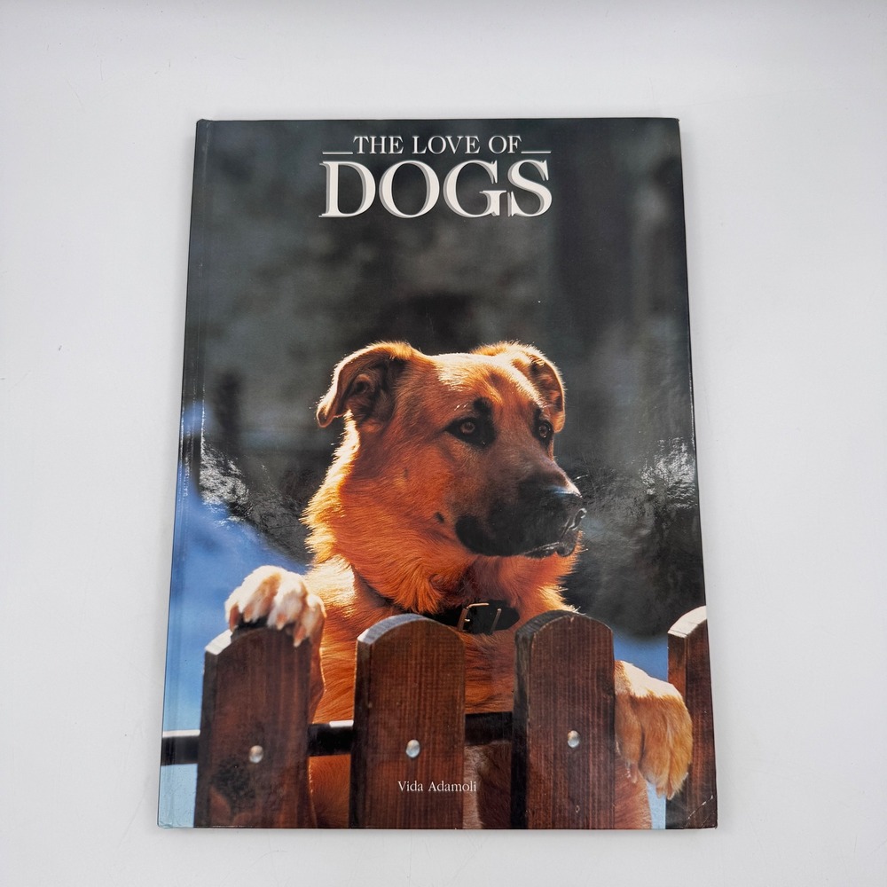 The Love of Dogs by Vida Adamoli – Hardcover Photo Book